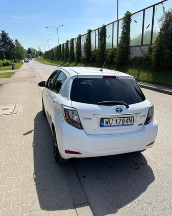 Toyota Yaris cena 33900 przebieg: 138200, rok produkcji 2013 z Warszawa małe 106